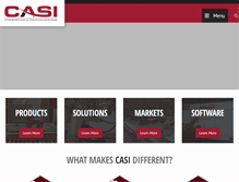 Tablet Screenshot of casiusa.com